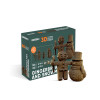 Cartonic 3D Sculpture Puzzle Gingerbread Man And Snowman