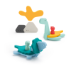 Quut Bath Toy Puzzle Friends - Dino World