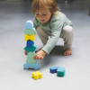 Quut Bath Toy Balancing Shapes - Blokki (Minty Blue)