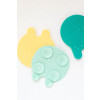 Quut Bath Anti Slip Grippi - Jellyfish 8pcs (Minty Yellow)