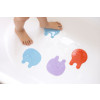 Quut Bath Anti Slip Grippi - Jellyfish 8pcs (Coral Blue)