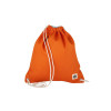 Blafre Drawstring Bag (Orange and Light Blue)