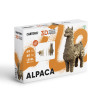 Cartonic 3D Sculpture Puzzle Alpaca