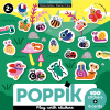 Poppik Sticker Cards Set - Baby - Little Insects