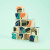 Uncle Goose Wooden Blocks - Birds Set