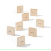 Uncle Goose Wooden Blocks - French Vocabulary Chips