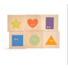 Uncle Goose Wooden Blocks - French Vocabulary Chips