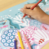 Poppik Colouring Poster - Coral Barrier Reef