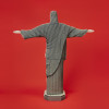 Cartonic 3D Sculpture Puzzle Christ The Redeemer