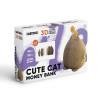 Cartonic 3D Sculpture Puzzle Cute Cat Money Bank