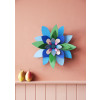 Studio Roof Wall Art Flowers - Deluxe Plum Granita