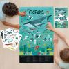 Poppik Discovery Sticker Poster - Oceans