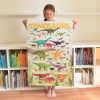 Poppik Discovery Sticker Poster - Dinosaurs