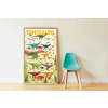 Poppik Discovery Sticker Poster - Dinosaurs