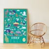 Poppik Discovery Sticker Poster - Birds