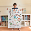 Poppik Discovery Sticker Poster - Insects