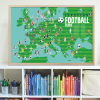 Poppik Discovery Sticker Poster - Football