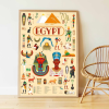 Poppik Discovery Sticker Poster - Egypt