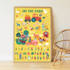 Poppik Discovery Sticker Poster - Farm