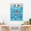 Poppik Discovery Sticker Poster - Famous People