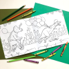 Amelie Legault Colouring Book - Dinosaurs