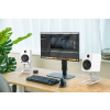 Kanto Elevated Desktop Speaker Stands SE4 (White)