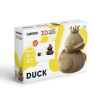 Cartonic 3D Sculpture Puzzle Duck