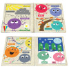 Jo & Nic's Crinkly Cloth Books - Rainbow Of Emotions