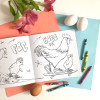 Amelie Legault Colouring Book - Fashionable Hens