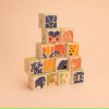 Uncle Goose Wooden Blocks - Flowers