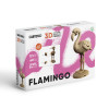 Cartonic 3D Sculpture Puzzle Flamingo