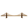 Cartonic 3D Sculpture Puzzle Golden Gate Bridge