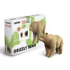 Cartonic 3D Sculpture Puzzle Grizzly Bear