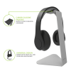 Kanto H1 Headphone Stand (Silver)