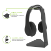 Kanto H1 Headphone Stand  (Black)