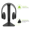 Kanto H1 Headphone Stand  (Black)