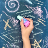 Twee Handmade Sidewalk Chalk - Rainbow Unicorn Horns