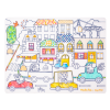 Super Petit x Moulin Roty Colouring Mat Set - Les Popipop