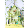 Studio Roof 3D Pop Out Card - Swinging Crowned Obi