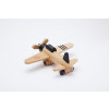 Kiko & gg Wooden Toy - Hikoki Propeller Plane (Black)