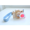 Kiko & gg Wooden Toy - Kaleidoscope Camera (Pink)