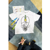 Koa Koa Kit - Colour The Organs Tshirt (Aged 6)