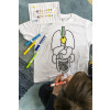 Koa Koa Kit - Colour The Organs Tshirt (Aged 6)