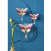 Studio Roof Insects - Lilac Comet Butterflies set of 3