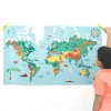 Poppik Creative Sticker Poster - World Map