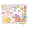 Super Petit x Moulin Roty Colouring Mat Set - Les Toupitis