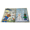 Jo & Nic's Crinkly Cloth Books - All Kinds Of Weather