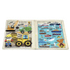 Jo & Nics Crinkly Cloth Books - Noisy Vehicles