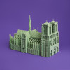 Cartonic 3D Sculpture Puzzle Notre-Dame De Paris