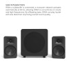 Kanto ORA4 140W Powered Referenece Desktop Speakers with Bluetooth - Black